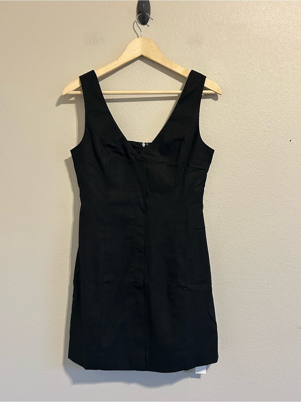 Commense Little Black Sleeveless Mini linen‎ Dress Size Small NWT